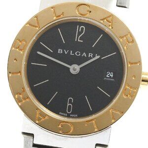 BVLGARI BVLGARIBVLGARI BB26SG Date Black Dial Quartz Ladies Watch_883270
